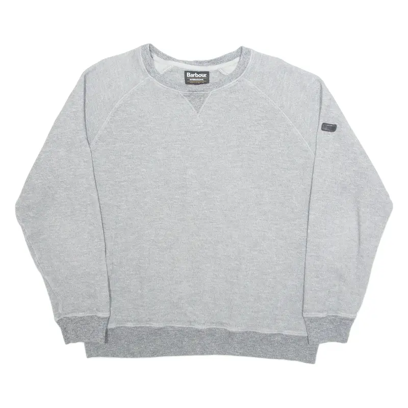 BARBOUR INTERNATIONAL Mens Sweatshirt Grey L