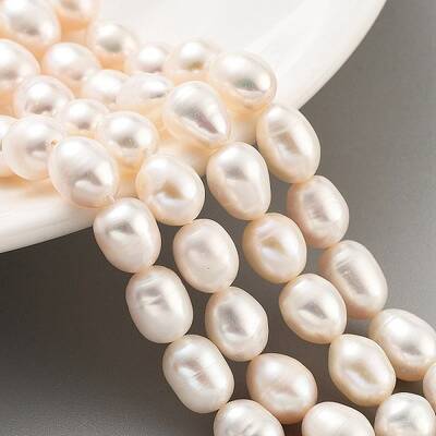 Natural Cultured Freshwater Pearl Beads Strands