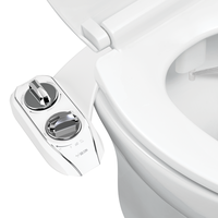 LUXE Bidet NEO 185 Plus - Bidet Attachment for Toilet Seat, Rear & Feminine Wash, Easy Slide-in Installion, Patented 360° Se...