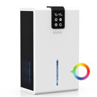 Efficient 95 oz Dehumidifier with LED Night Light, Auto Shut-off, Perfect for Bedrooms and Basements (800 sq.ft), Whisper Qui...