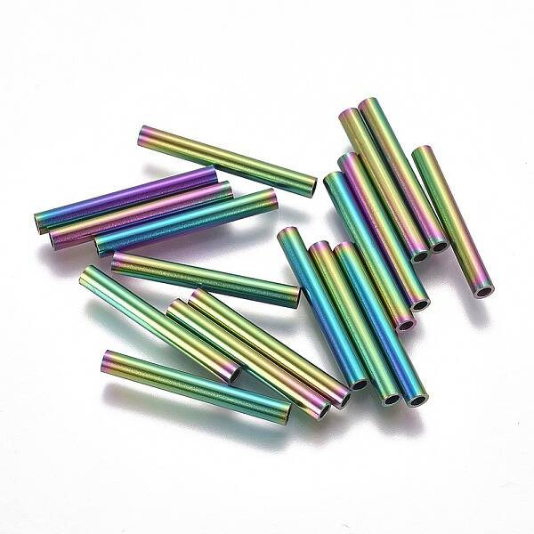 Ion Plating(IP) 304 Stainless Steel Tube Beads