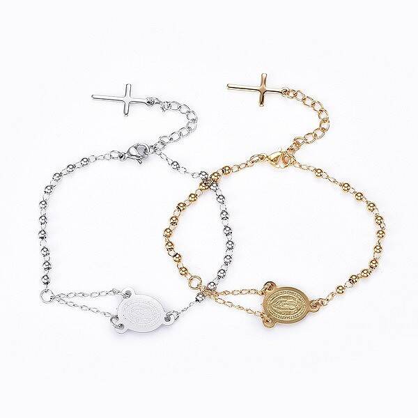 304 Stainless Steel Charm Bracelets