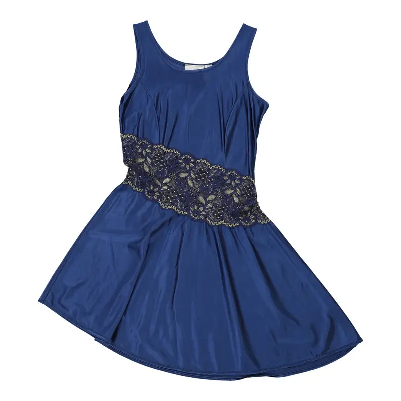 Paloma Dress - Small Blue Polyamide
