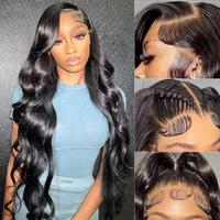 [HOT] 13x4 13x6 Lace Front Wigs Human Hair Pre Plucked 180 Density HD Body Wave Lace Front Wigs Human Hair Frontal Wigs Human...