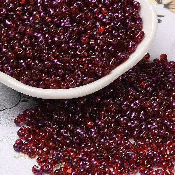 Spray Painted Glass Seed Beads