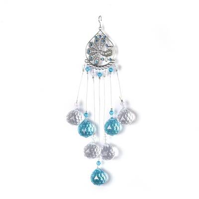 Crystals Chandelier Suncatchers Prisms Chakra Hanging Pendant