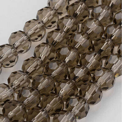 Transparent Glass Bead Strands