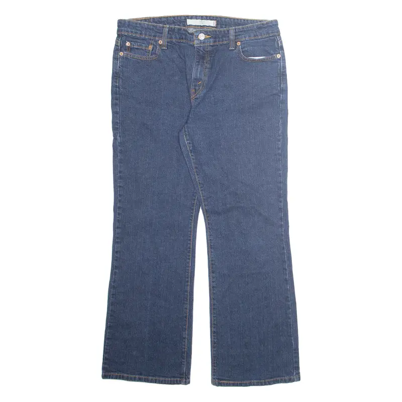 LEVI'S Womens Jeans Blue Regular Tapered W32 L27