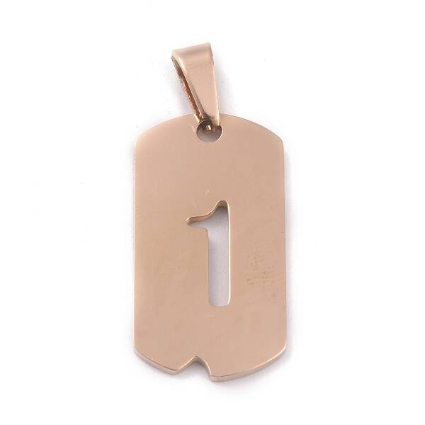 Ion Plating(IP) 304 Stainless Steel Pendants