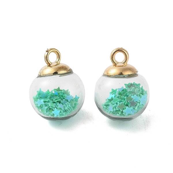 Glass Round Pendants