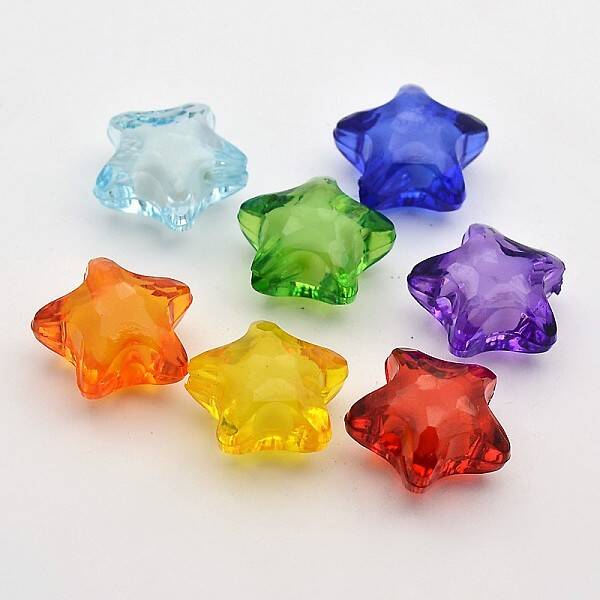 Transparent Acrylic Beads
