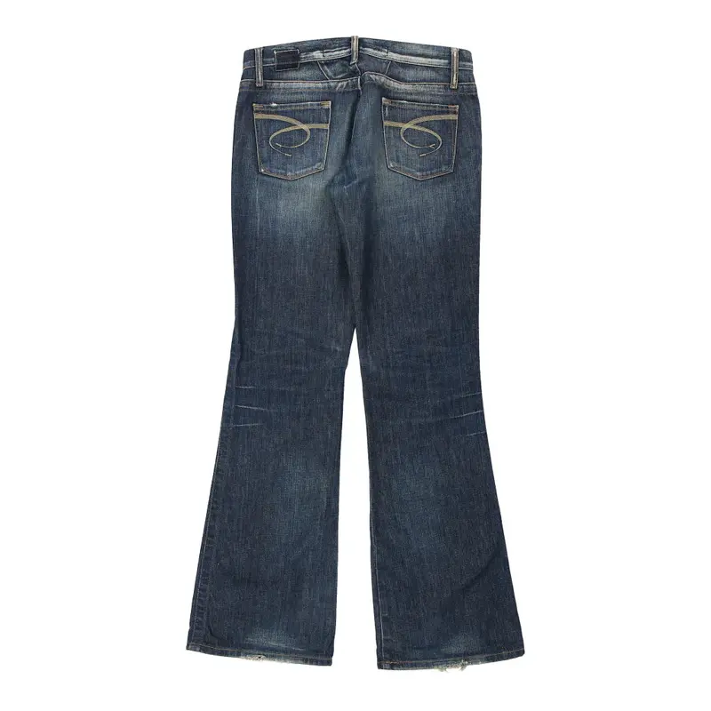 Take Two Jeans - 34W UK 12 Blue Cotton
