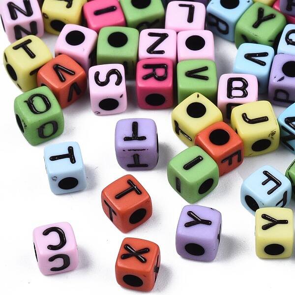 Opaque Acrylic Beads