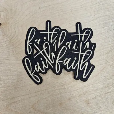 Faith Hat Patch (1 Patch)