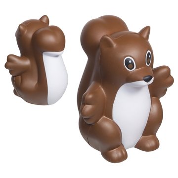 100 Promotional Squirrel - Stress Reliever - Polyurethane