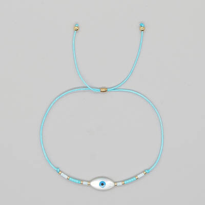 Natural Shell Evil Eye Bracelets