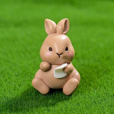 Resin Rabbit Miniature Ornaments