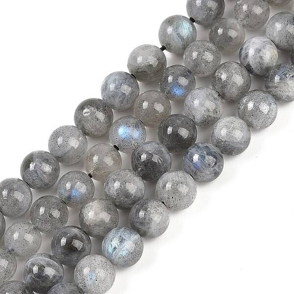 Nature Labradorite Round Bead Strands