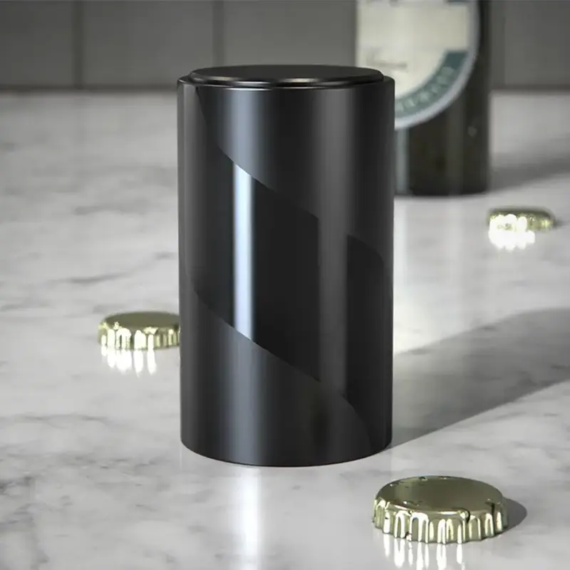 Portable Stainless Steel Bottle Opener for Home Bar Outdoor Spring Camping, 1 Count Modern Manual Beer Bottle Opener, Portabl...