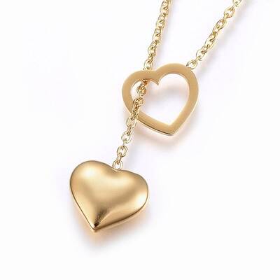 304 Stainless Steel Lariat Necklaces