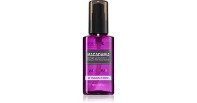 KUNDAL Macadamia Ultra English Rose Regenerating Oil Serum for Damaged Hair 100ml