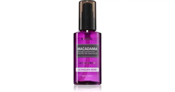 KUNDAL Macadamia Ultra English Rose Regenerating Oil Serum for Damaged Hair 100ml