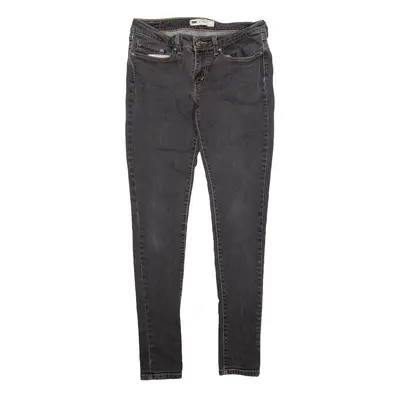LEVI'S 535 Legging Jeans Grey Denim Slim Skinny Womens W30 L32