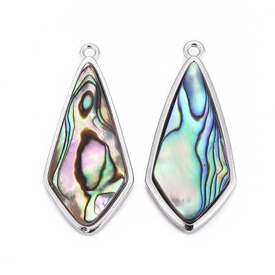 Natural Abalone Shell/Paua Shell Pendants