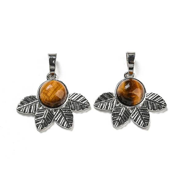 Natural Tiger Eye Pendants