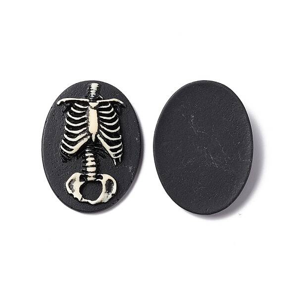 Halloween Cameos Opaque Resin Cabochons