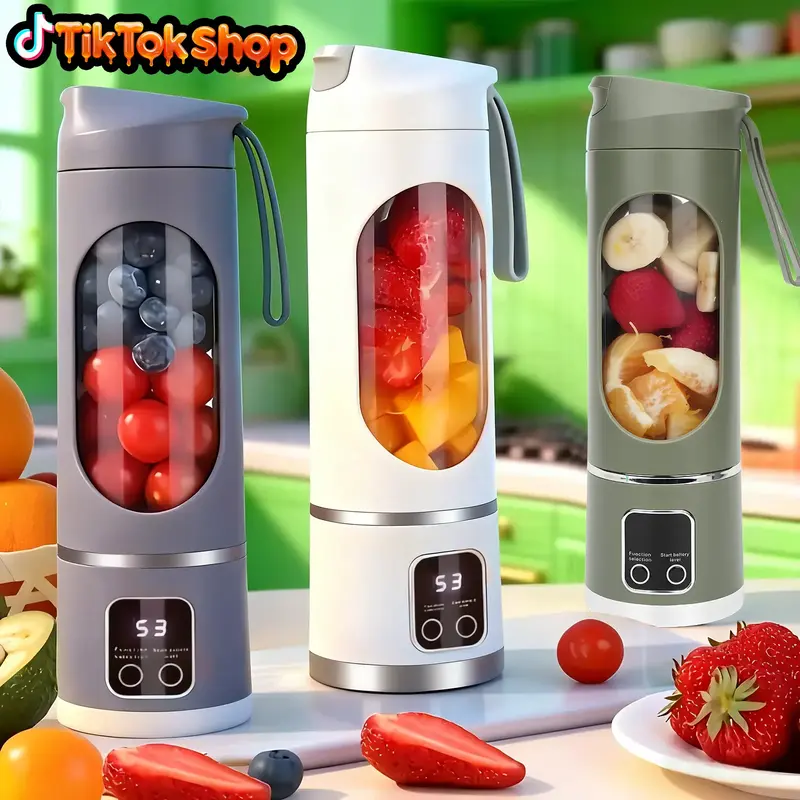Ultimate Portable Blender! USB Rechargeable & Compact for Smoothies On-The-Go - Perfect Travel, Back To School & Gym! Leak Pr...
