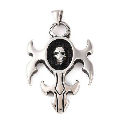 316 Surgical Stainless Steel Pendants Rhinestone Setting