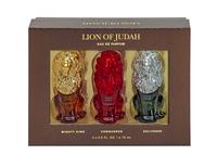 LION OF JUDAH Eau De Parfum for Men – 3-Piece Set (0.5oz Each) – Bold, Spiritual & Long-Lasting Fragrance for Strength, S...