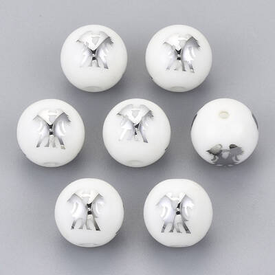 Electroplate Glass Beads