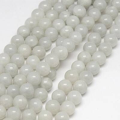 Natural Yellow Jade Beads Strands