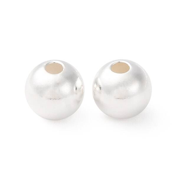 Fine Silver Round Beads