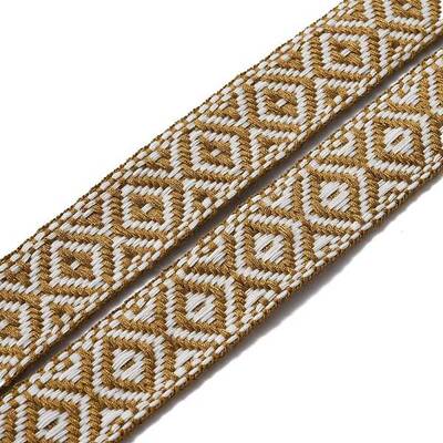 Ethnic style Embroidery Polyester Ribbons