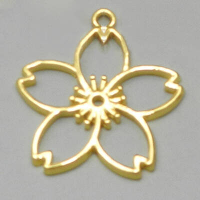 Alloy Open Back Bezel Pendants