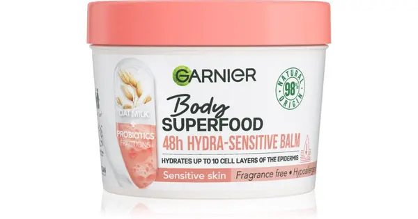 Garnier Body Superfood Oat Milk + Prebiotics Moisturizing Body Balm 48h 380ml
