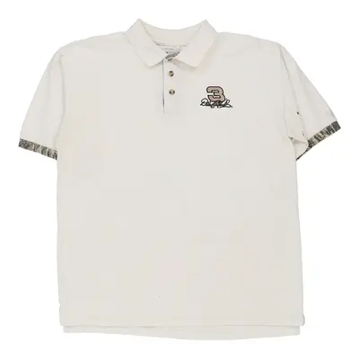 Chase Authentics Polo Shirt - XL White Cotton