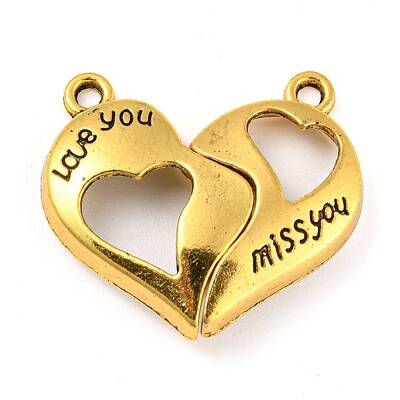 Alloy Magnetic Pendants