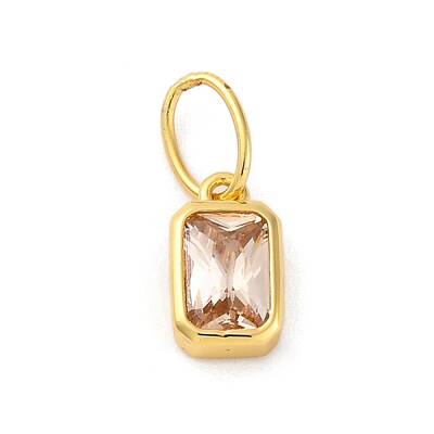 925 Sterling Silver Cubic Zirconia Charms