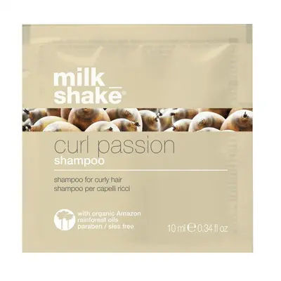 Milk Shake Curl Passion senza parabeni shampoo per capelli morbidezza e gestibilità 10 ml