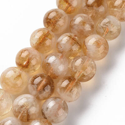 Natural Citrine Beads Strands