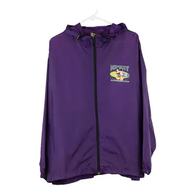 Mickey Jacket - Large Purple Polyester