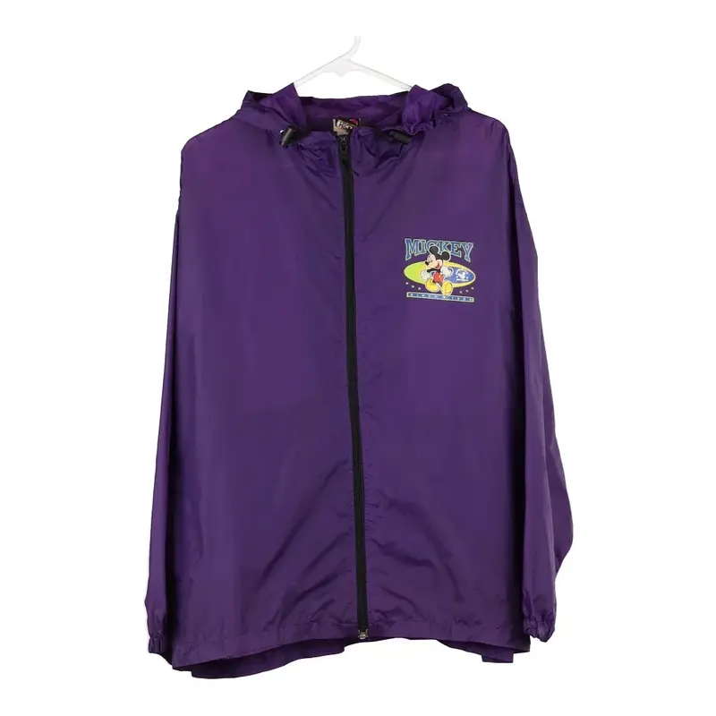 Mickey Jacket - Large Purple Polyester