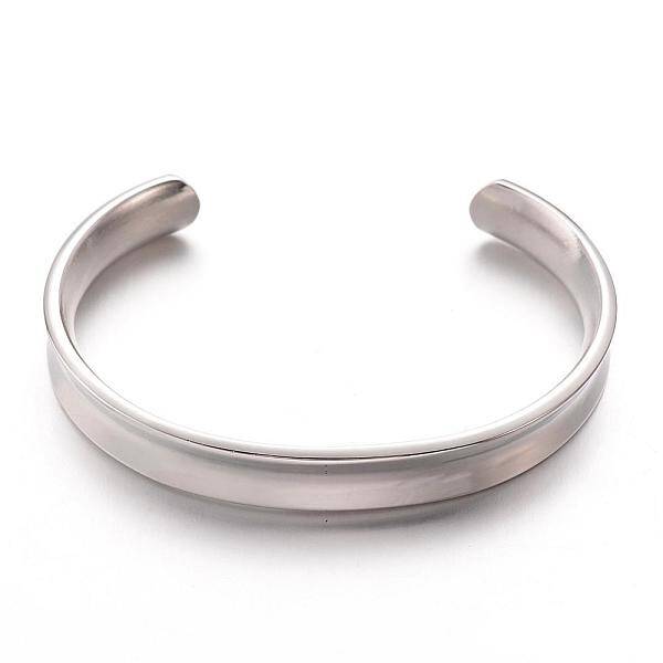 Tarnish Resistant 304 Stainless Steel Cuff Bangles