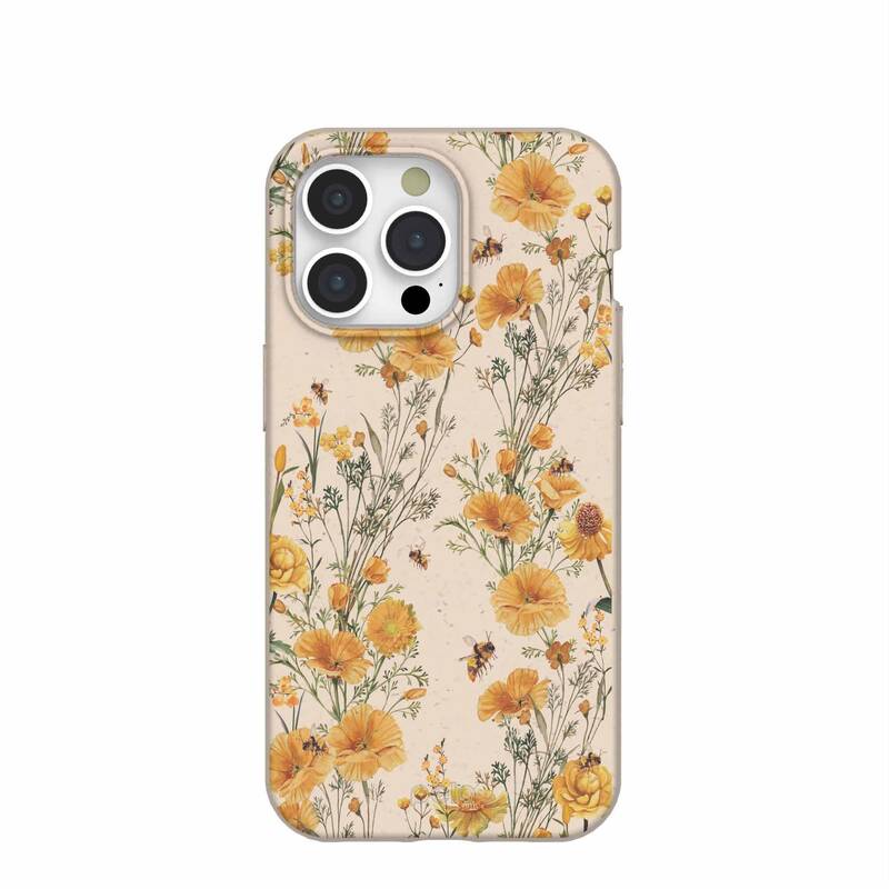 Seashell Vintage Bee iPhone 15 Pro Max Case