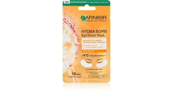 Garnier Exciting eye mask with orange juice and (eye tissue) 6g