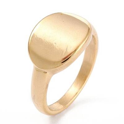 Ion Plating(IP) 304 Stainless Steel Finger Rings
